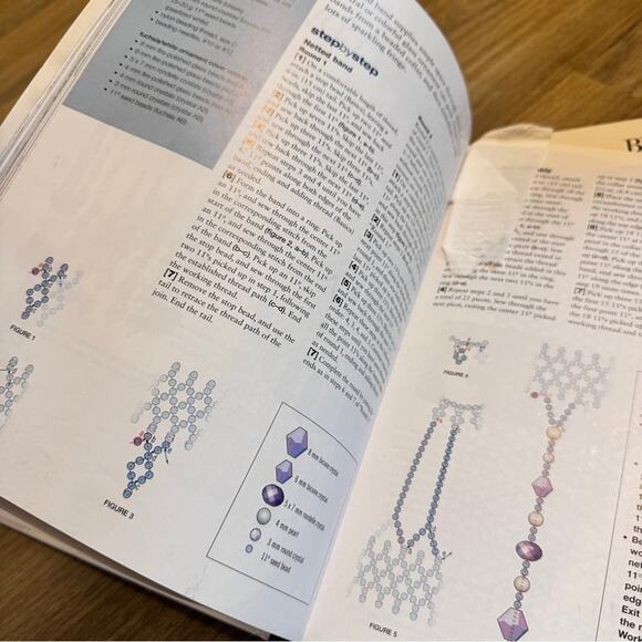 Vintage Creative Beading Books Vol 3 & 8 Jewelry Making Books - Picture 5 of 7